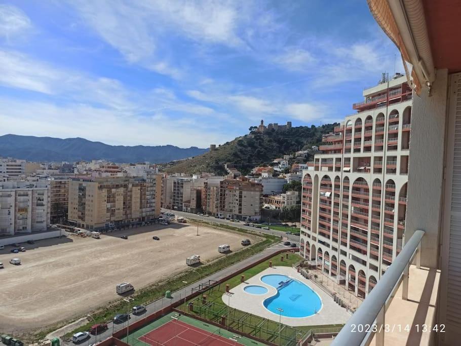 Espectacular Terraza Y Vistas En 1A Linea De Playa Apartment Cullera Exterior foto