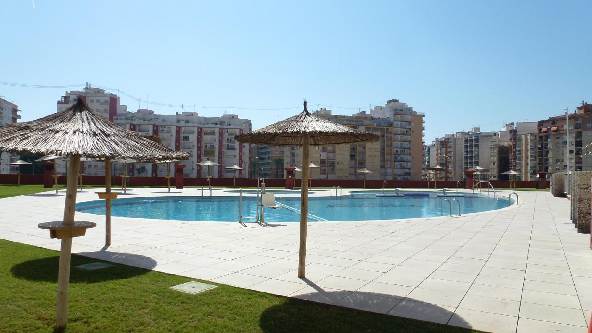 Espectacular Terraza Y Vistas En 1A Linea De Playa Apartment Cullera Exterior foto